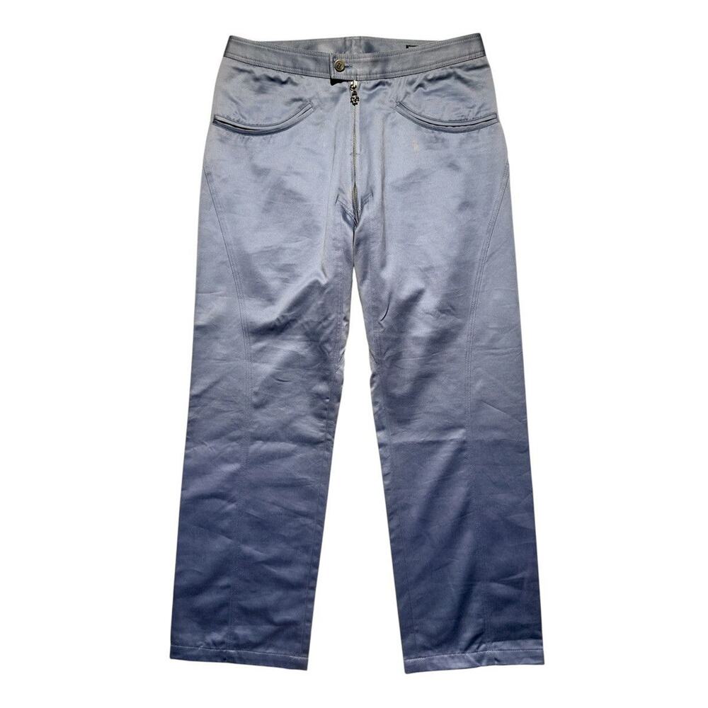Medusa head zipper trouser